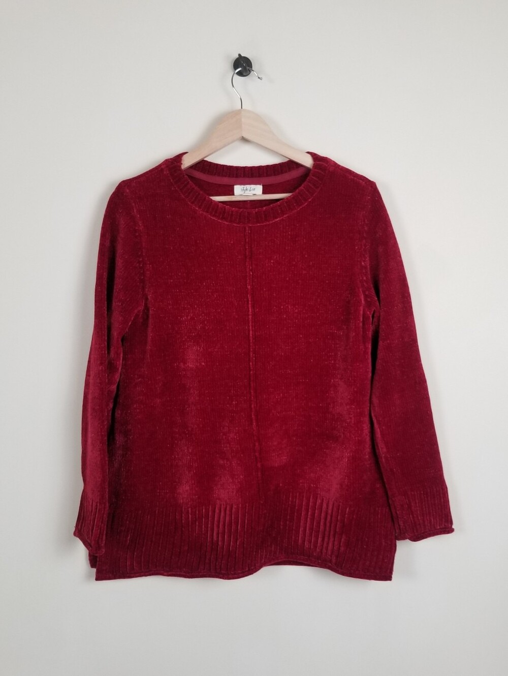 Style & Co. Chenille Sweater Medium